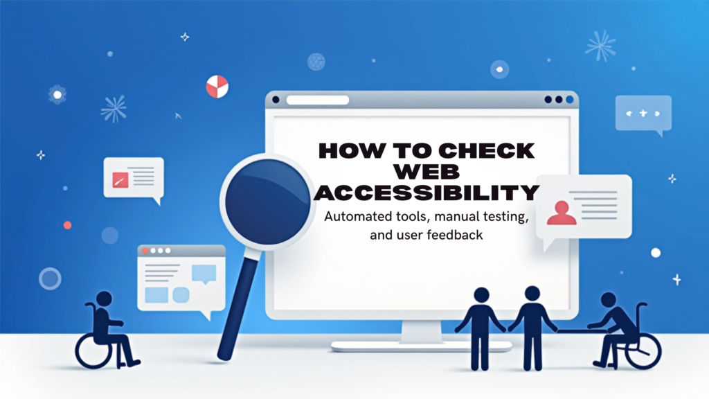 how to check web accessibility for website