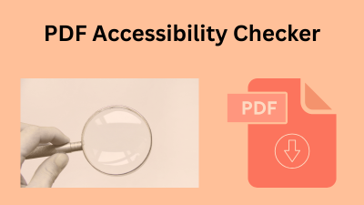 Pdf accessibility checker